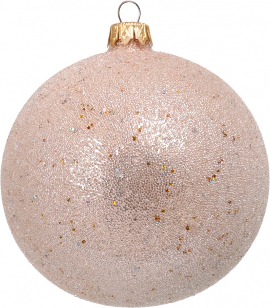 Ялинкова іграшка у формі кулі 10 см в в асортименті 