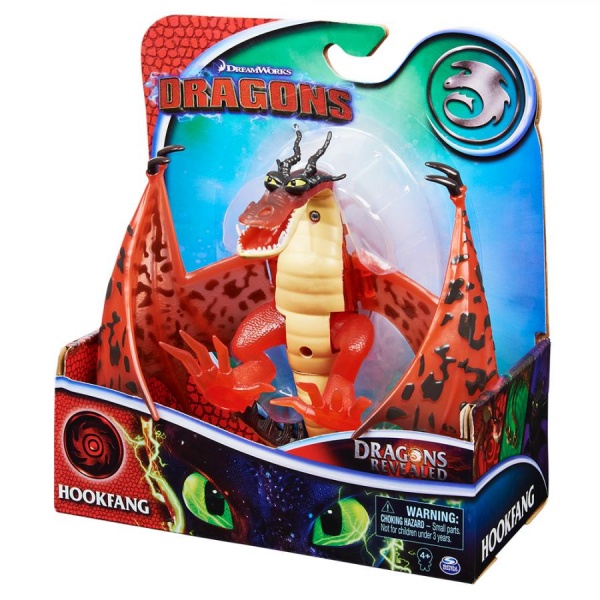 Фигурка коллекционная Spin Master «Как приручить дракона 3»: Кривоклык 2021 с механической функцией (18 см) SM66620/4868 