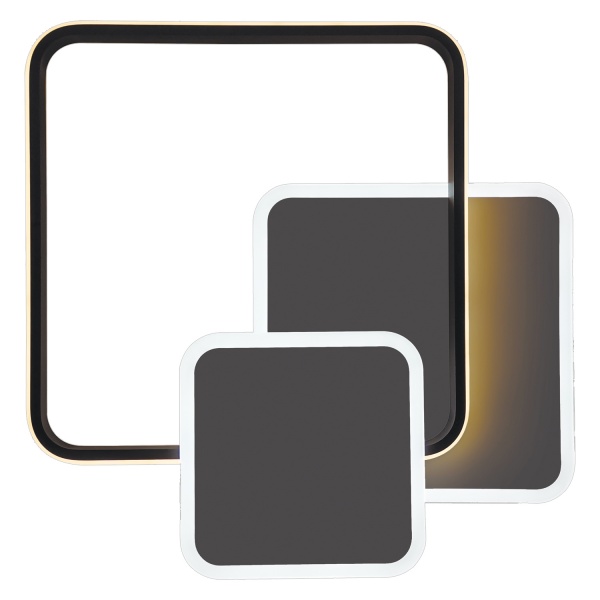 Світильник світлодіодний 80 Вт чорний 3000-6000 К Klaus/PL500 black 