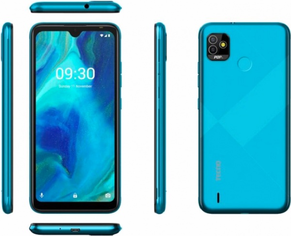 Смартфон Tecno POP 5 BD2d 2/32GB ice blue (4895180775093) 