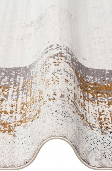 Килим Ekohali Milano MLN 01 Silver Gold 200x300 см 