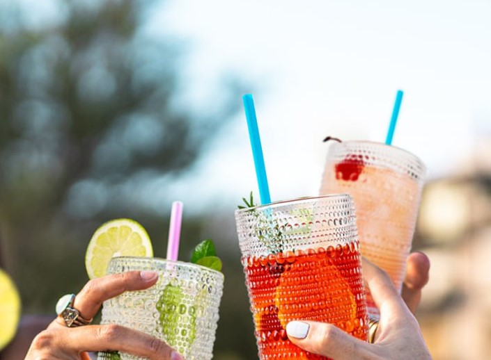 Стакан низкий Fiora Bubble Clear 330 мл 1 шт.