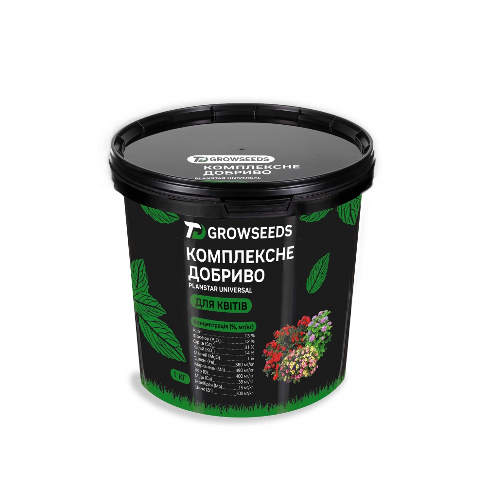 Добриво PLANTIN Planstar Universal для квітів 1 кг