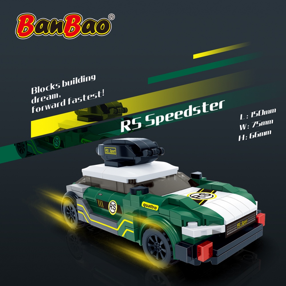 Конструктор BanBao RS Speedster ET839