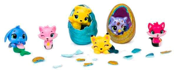 Игровой набор Spin Master Hatchimals: 4 фигурки в яйцах с бонусной фигуркой (сезон 5) 