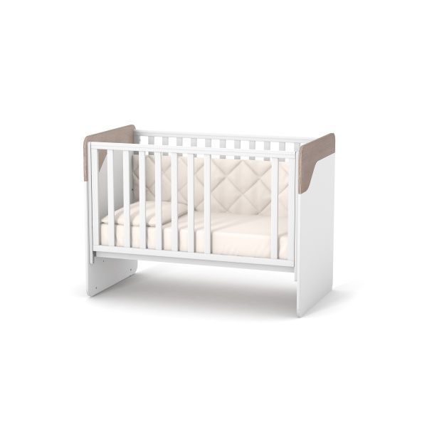 Кровать детская Veres Сидней ЛД4 капучино-белый 04.3.1.1.13