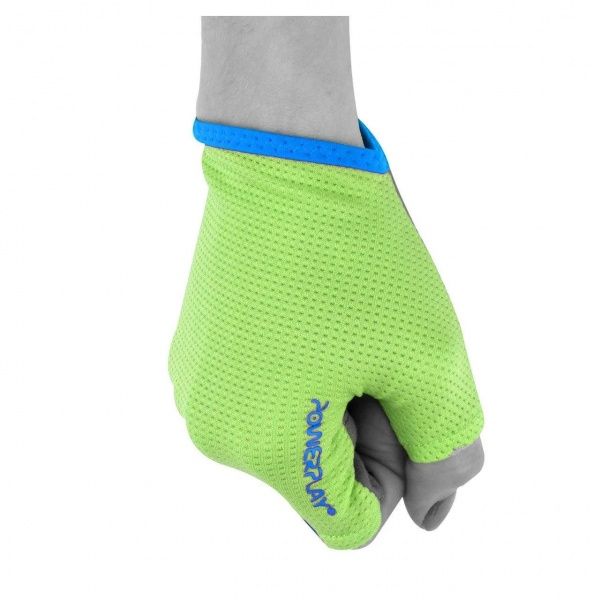 Рукавички для фітнесу PowerPlay 03-418 Green р. XS 