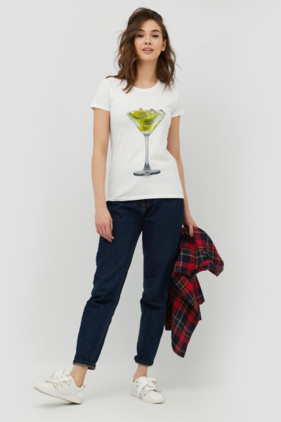 Футболка YAPPI WW1109 р.XL білий