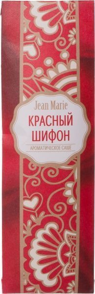 Ароматичне саше Червоний шифон 17x5 см червоний 