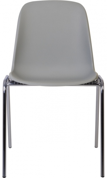 Стул Nowy Styl BESTA CHROME PACK 60 (CH) PEARL GREY серый 