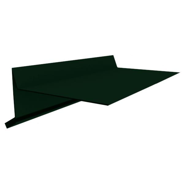 Планка торцевая для битумной черепицы RoofOK 2 м RAL 6005