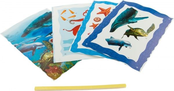 Декупаж об'ємна аплікація 3D Підводний світ  