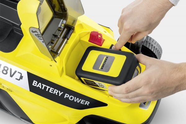 Газонокосилка аккумуляторная Karcher LMO 18-33 Battery Set EU (18/5)