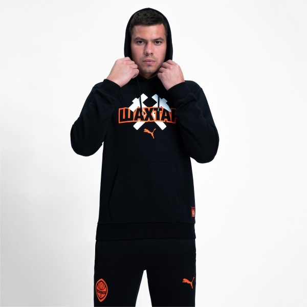 Джемпер Puma FCSD FtblCore Hoody 76412302 р. S чорний