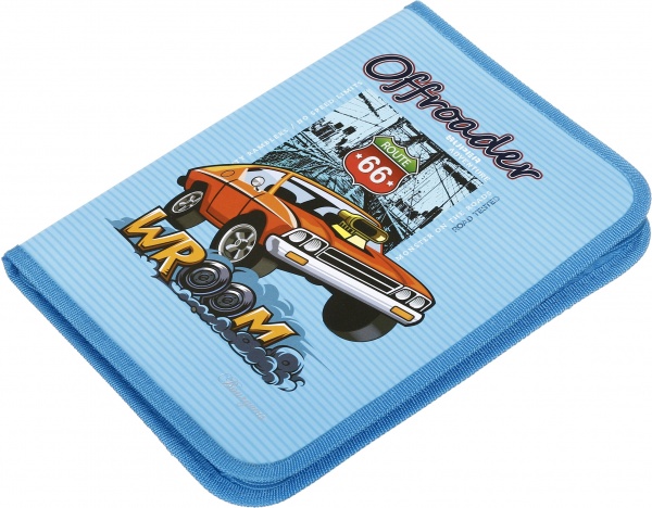 Папка на молнии В5+ 20x27,5x2 см 500 мкм Bourgeois ПП91 