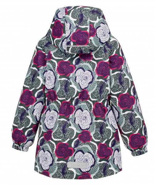 Куртка детская для девочек JOIKS р.158 серый EW-135 