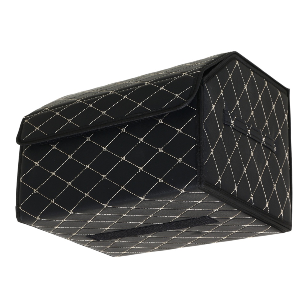 Сумка-органайзер в багажник розмір M Auto Assistance AA-433BG чорно-білий