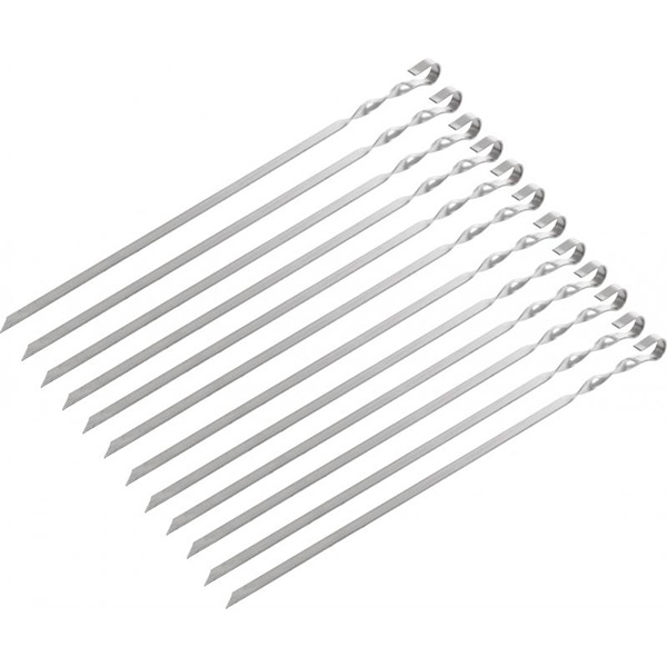 Набір шампурів Стандарт 50 см 12 шт.