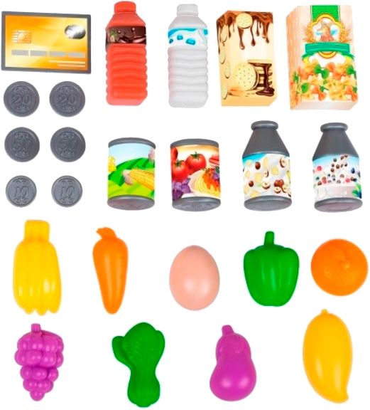 Ігровий набір Bebelino візок з продуктами 58148