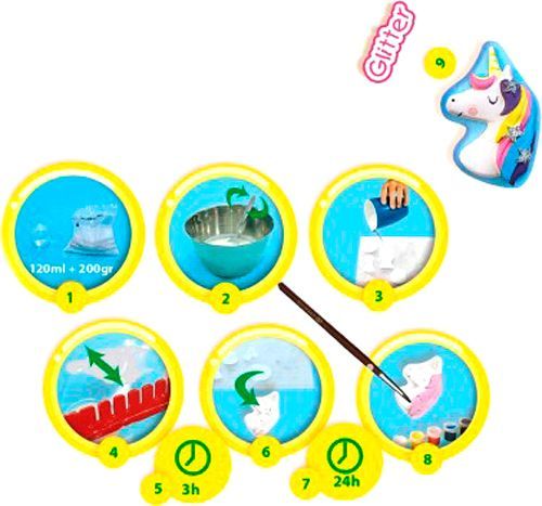 Набір для творчості SES Зліпи і розфарбуй - Єдинороги