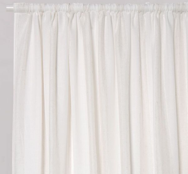 Гардина Stripe біла La Nuit