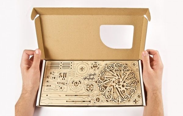Деревянный 3D-конструктор UGEARS Карусель