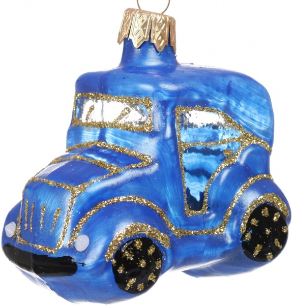 Декорация новогодняя Формовая игрушка в ассортименте 7 см 