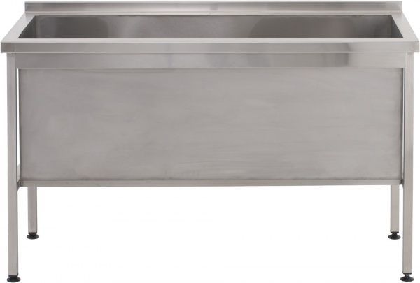 Мойка производственная 1 секция Tehma 1400x600x850 мм нержавеющая сталь