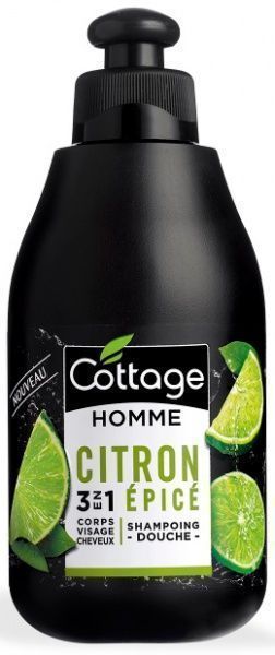 Гель-шампунь Cottage для душа Пряный лимон 250 мл