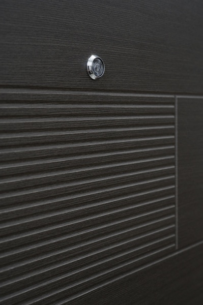 Дверь входная Министерство дверей Оптима венге серый горизонт 2050x960 мм правая