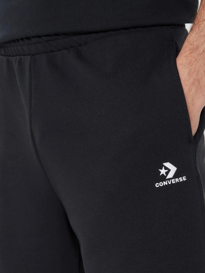 Шорти Converse GO-TO EMBROIDERED STAR CHEVRON FLEECE SHORT 10023875-001 р. XS чорний