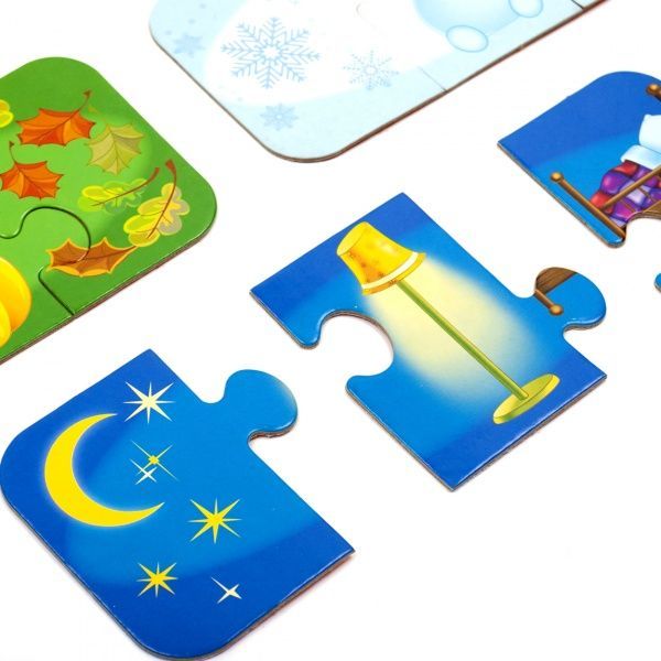 Развивающая игра Vladi Toys Времена года. Время суток VT1804-31