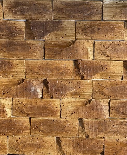 Плитка гипсовая прямая Wood 0,5 кв.м 