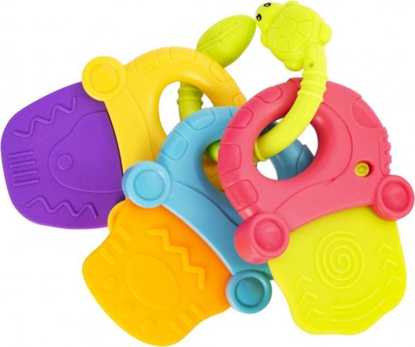 Брязкальце-прорізувач Baby Team Ключики 8472