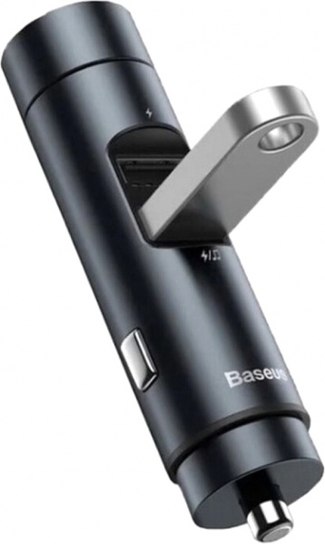 FM-трансмиттер BASEUS Energy Column MP3 Charger (CCNLZ-0G) Dark grey