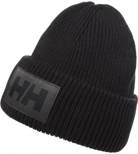 Шапка Helly Hansen HH BOX BEANIE 53648_990 OS черный