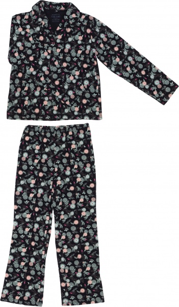 Пижама детская для девочек KOSTA 1431-2 р.146–152 черный 