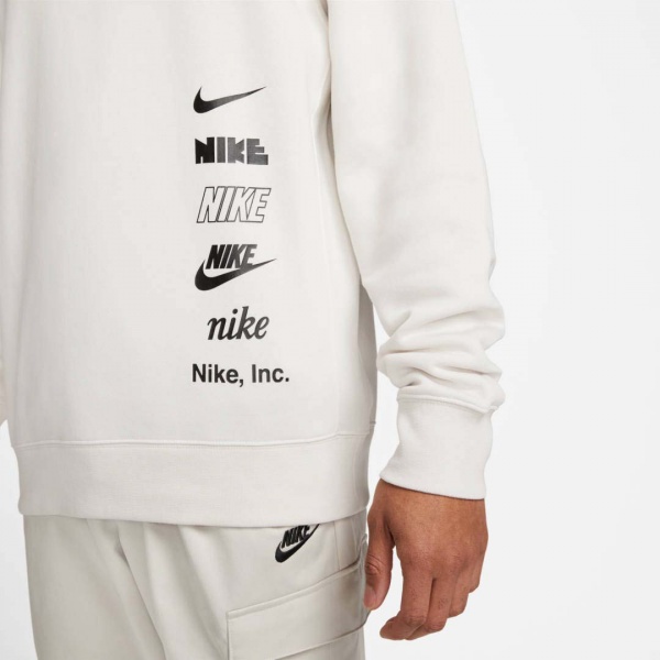Світшот Nike DX0781-030 р. 2XL бежевий