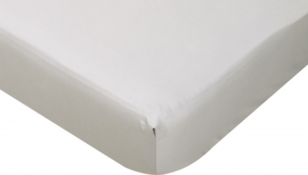 Простирадло на резинці 200x200+30 см світло-сірий La Nuit 