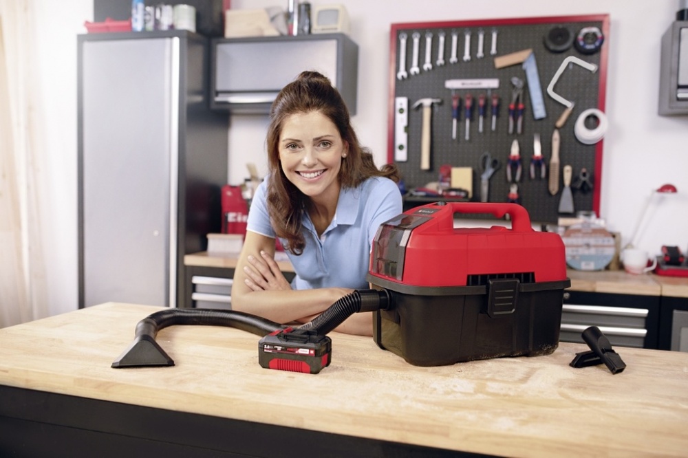 Пылесос аккумуляторный Einhell TE-VC 18/10 L 18V 2.5 Ah PXC Starter Kit 