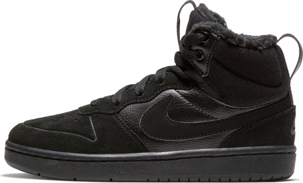 Ботинки Nike NIKE COURT BOROUGH MID 2 CQ4026-001 р.29,5 черный