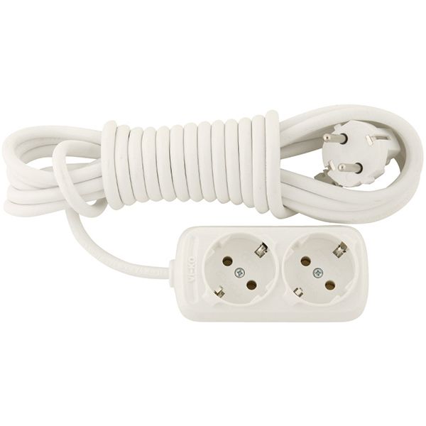 Удлинитель Viko Leylak 0025 2 гнезда 5 м