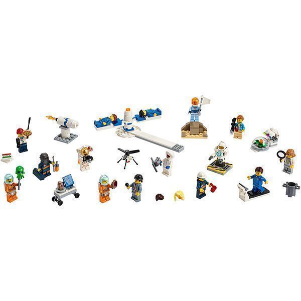 Конструктор LEGO City Набор фигурок: Разработки и исследования в области космической техники 60230