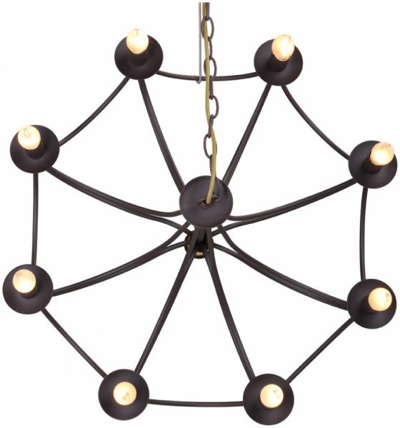 Люстра підвісна Vitaluce 8xE14 шоколадний V1210/8 