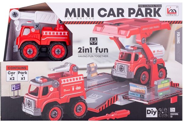 Игровой набор DIY Spatial Creativity Конструктор Пожарная цистерна и Кран CJ-1614201