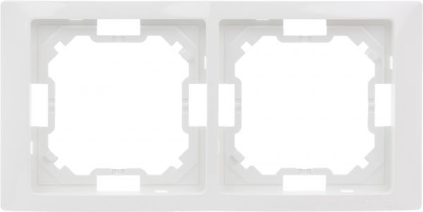 Рамка двухместная Simon Basic Neos универсальная белый BMRC2/11