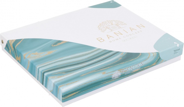 Скатерть Venesia 3D print 160x260 см бежевый с розовым Banian 