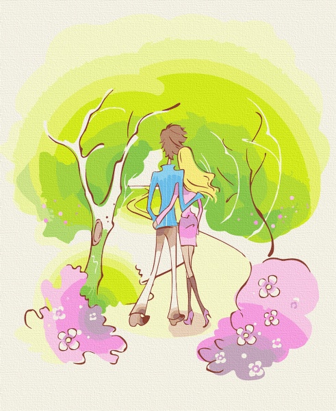 Картина за номерами Почуття. Прогулянка 10256-AC 30х38 см ArtCraft 