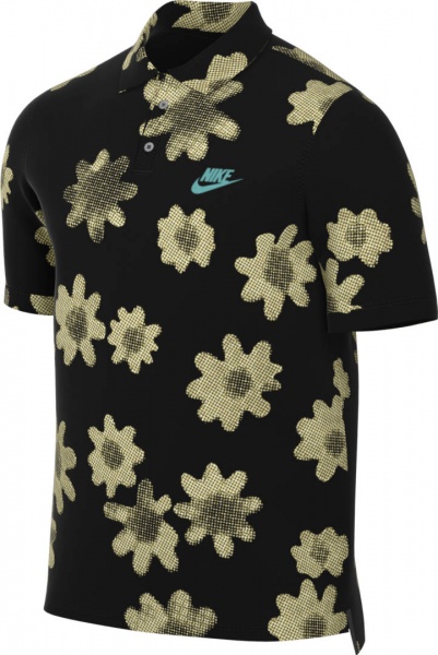 Футболка Nike M NSW DF HBR-S OVERSIZED POLO DM5032-010 р.L чорний