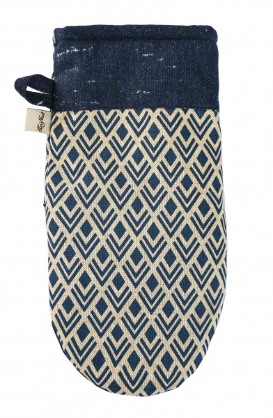 Рукавиця Joy 17x27 см синій із малюнком La Nuit 